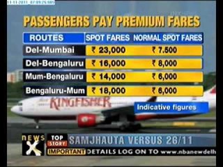 Chaos over Kingfisher flight cancellation