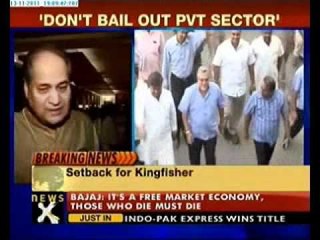 Rahul Bajaj opposes financial bail out to Kingfisher