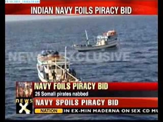 INS Sukanya intercepts pirate ships, arms seized