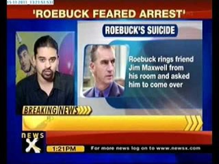 Peter Roebuck feared arrest, says Maxwell