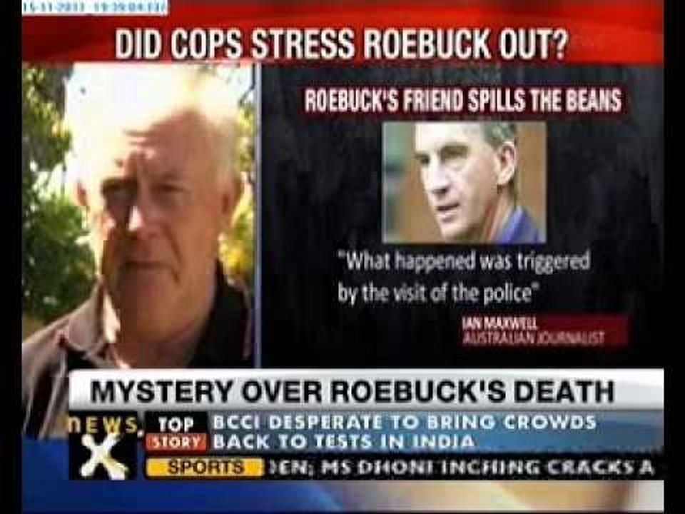 Laptop data clue to Roebuck's death