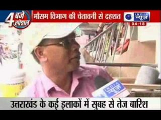 Uttarakhand: Bad weather again mounts danger