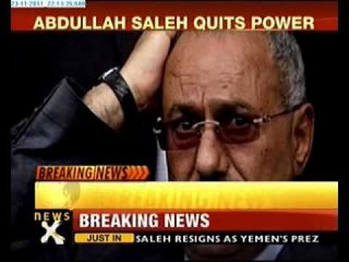 Yemen's Ali Abdullah Saleh resigns as president