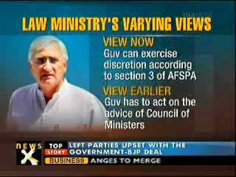 Centre snubs CM Omar over AFSPA debate