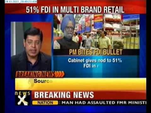Cabinet clears FDI in multi-brand retail
