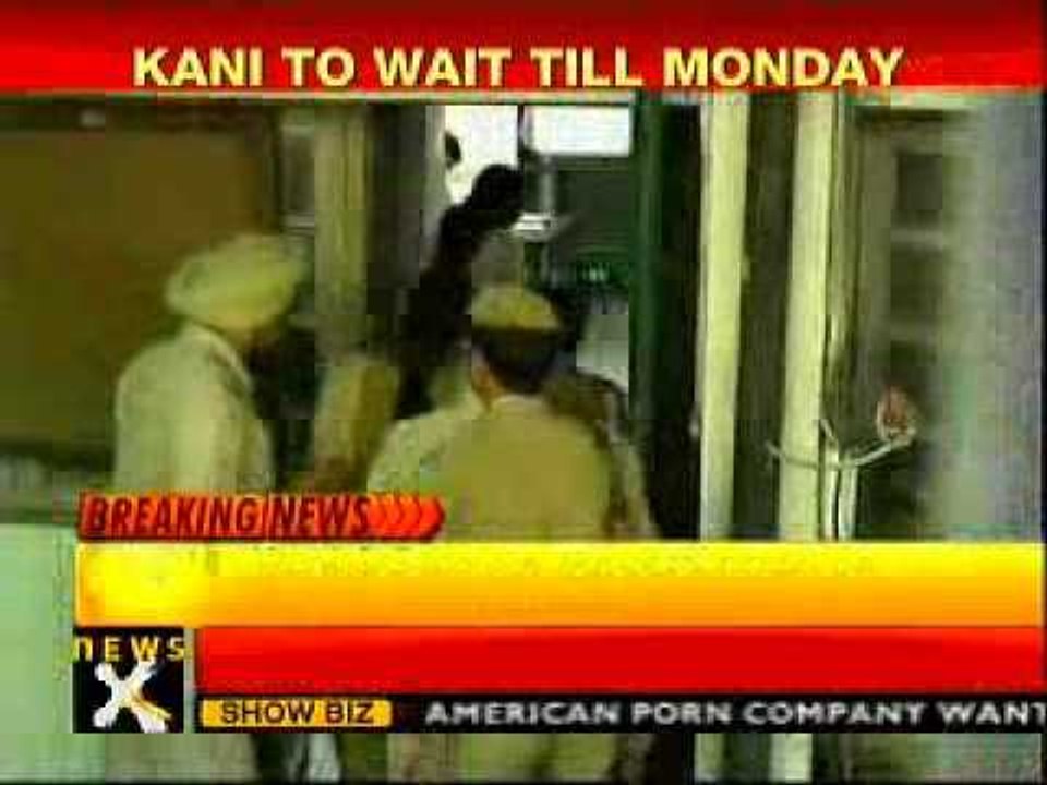 Kanimozhi's bail plea adjourned till Monday