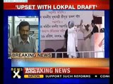Upset with Lokpal Bill draft: Arvind Kejriwal