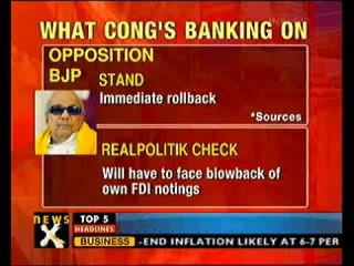 FDI row: Cong challenge Oppn to bring no-confidence motion