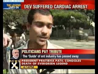 Nation mourns Dev Anand's death