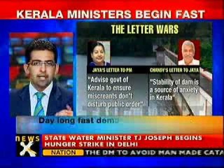 Kerala ministers fast over Mullaperiyar dam row