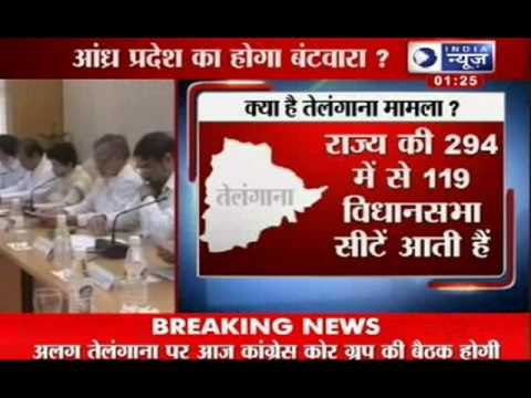 Telangana: Andhra Pradesh Chief Minister meets Sonia Gandhi