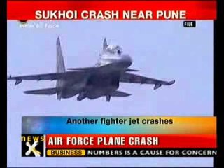 Air force plane Sukhoi crashes near Pune