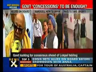 Team Anna's core committee to meet; Cabinet clears three anti-graft bills