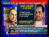 2G scam: Swamy to testify case against Chidambaram today