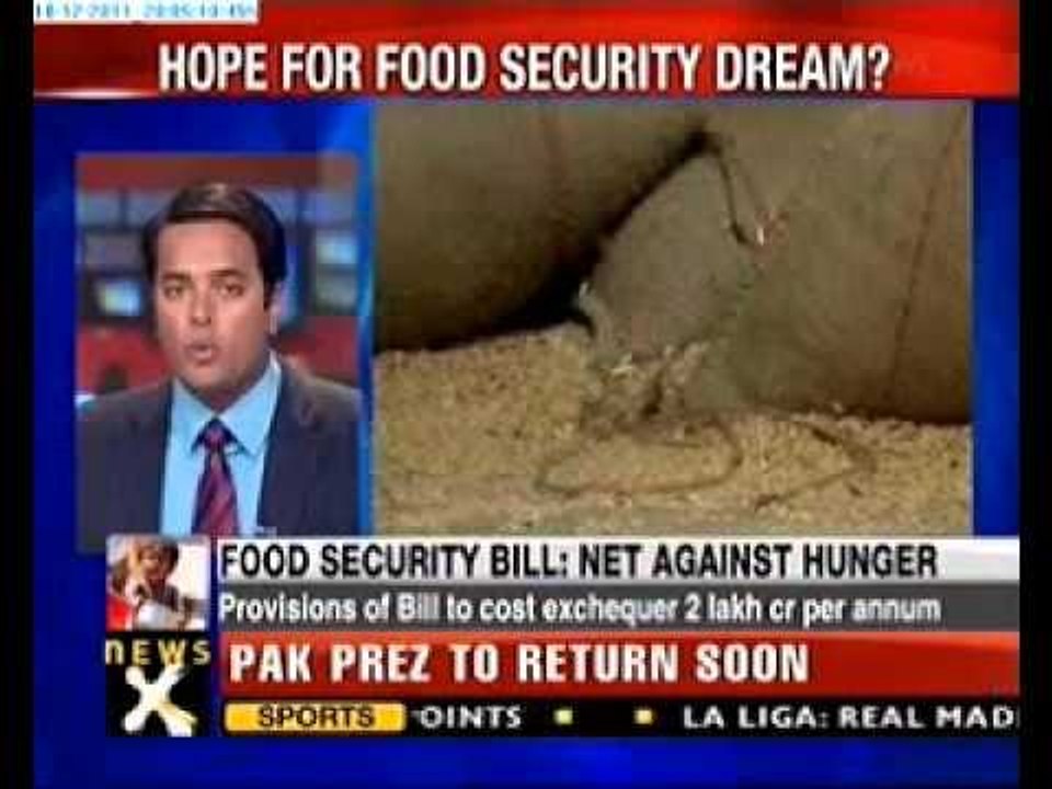 Cabinet discusses Food Security Bill