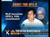 RLD chief Ajit Singh to be sworn in as Cabinet minister