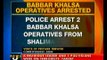Two suspected Babbar Khalsa terrorists arrested