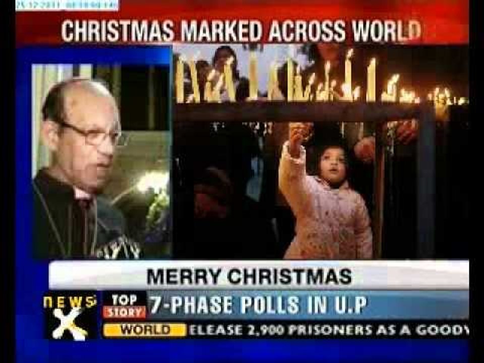 World celebrates Christmas Day