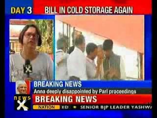 Anna unhappy with govt over Lokpal failure