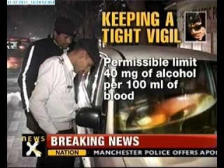 Cops warn against drunk driving on New Year's Eve