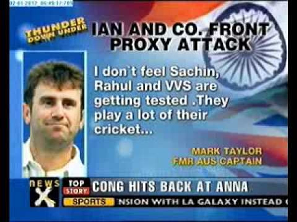 Former Australian greats target team India