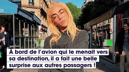 Bilal Hassani : sa grosse surprise dans un avion en direction de Tel Aviv