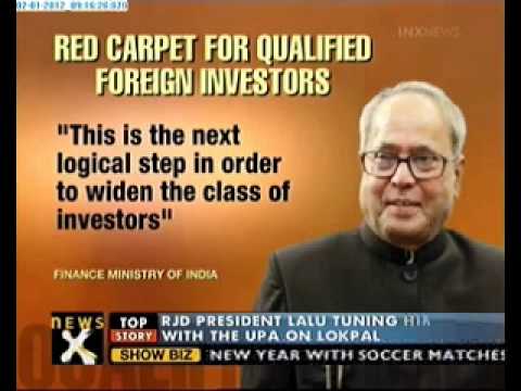 QFI’s to invest directly in Indian stock market