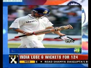 SCG Test Sachin out on 41, misses 100th ton again