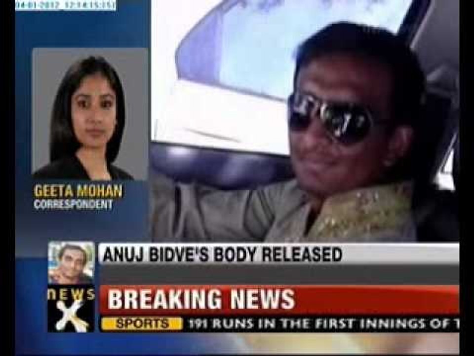 Anuj's body  handed to Indian High Commission in UK