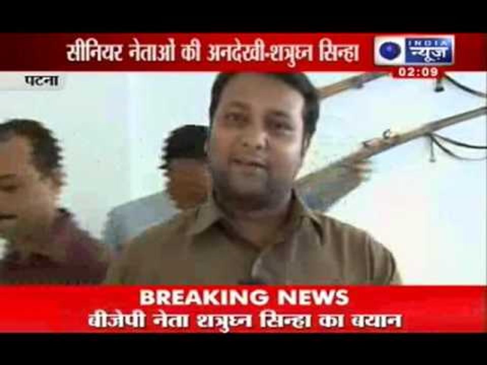 India News: Shatrughan Sinha backs LK Advani, comments on Narendra Modi