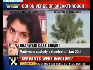 Bhanwari murder case: Police recovers murder  weapon