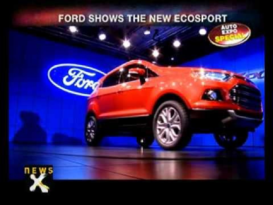 Ford Ecosport SUV launched at India Auto Expo 2012 - NewsX