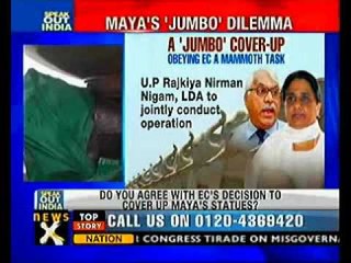 Speak out India: EC orders to cover Maya statues