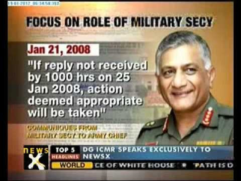 Army chief's age row deepens