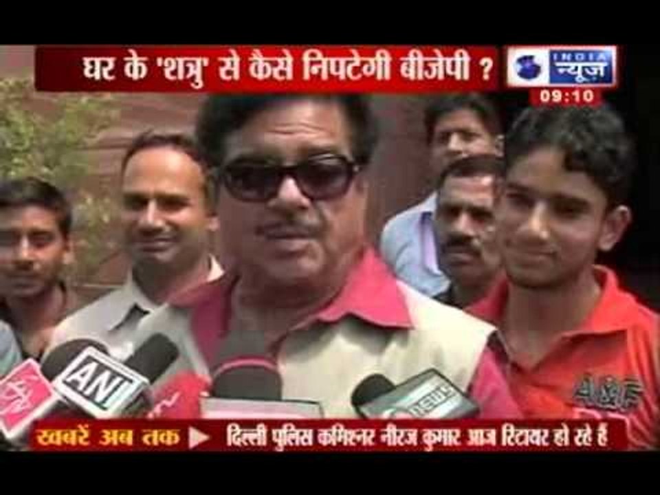 Bihar BJP wants action against Shatrughan Sinha's pro-Nitish remarks