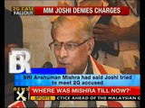 MM Joshi defends himself against Anshuman's charges-NewsX