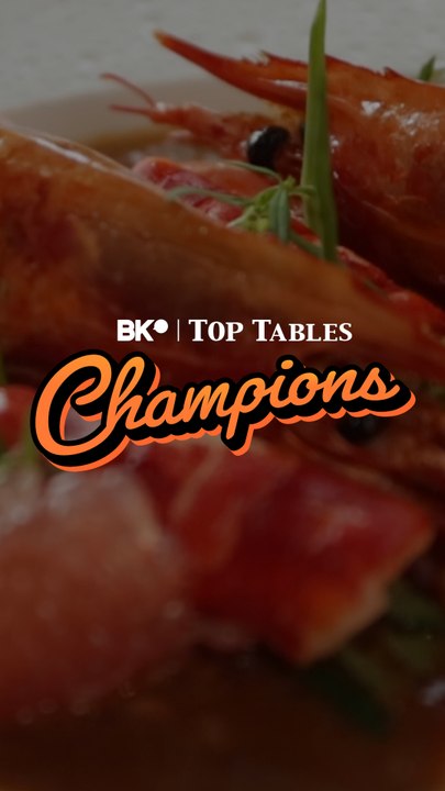 “Top Tables Champions” brings 2 weeks of incredible menus and unmissable events at Bangkok’s very best restaurants.