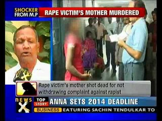 Mother of rape victim killed for filing FIR in MP-NewsX
