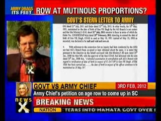 Age Row: Government's stern letter to Army- NewsX