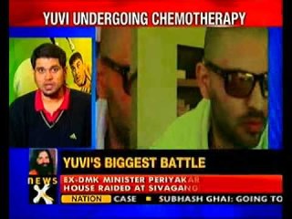 Yuvraj Singh posts bald headed picture on Twitter-NewsX