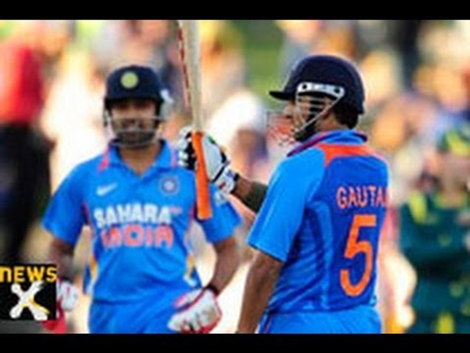 Gambhir, Dhoni guide India to victory over Australia-NewsX
