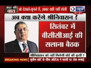 BCCI: Problems on a rise for N Srinivasan