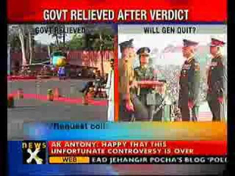 Army chief's age row closed chapter: AK Antony-NewsX