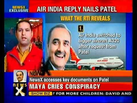 AI deployed bigger aircraft to accommodate Praful Patel's family-NewsX
