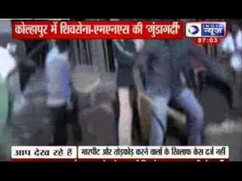 India News : Shiv Sena, MNS attack north Indians in Kolhapur