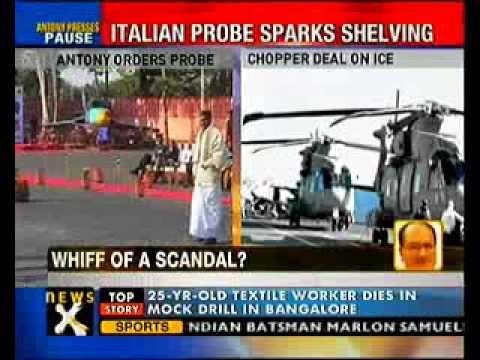 Defence minister orders probe into VVIP chopper deal-NewsX