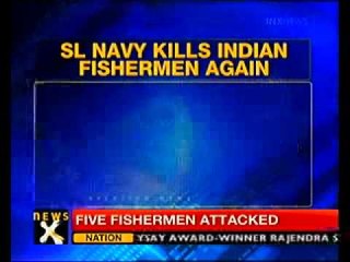 Download Video: Sri Lankan Navy attacks Indian fishermen -NewsX