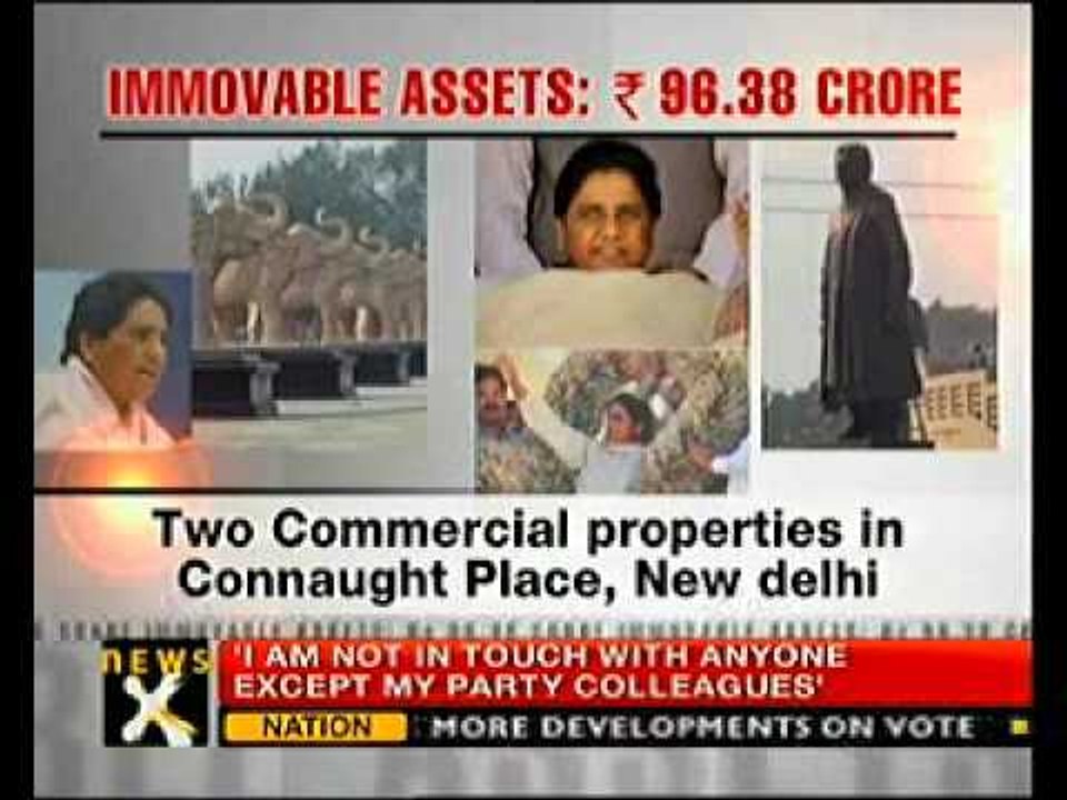 Mayawati's wealth worth Rs 111 crore - NewsX
