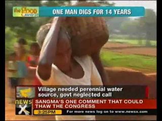 Good News: Jharkhand farmer spends 14 years digging a pond - NewsX