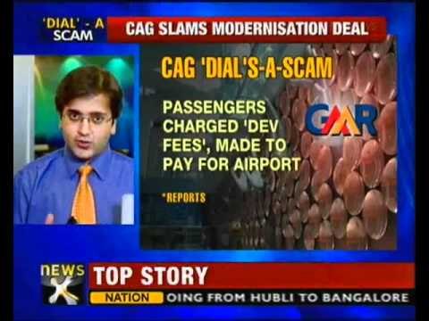 CAG smells Rs 1.63-lakh crore scam in Delhi airport deal NewsX
